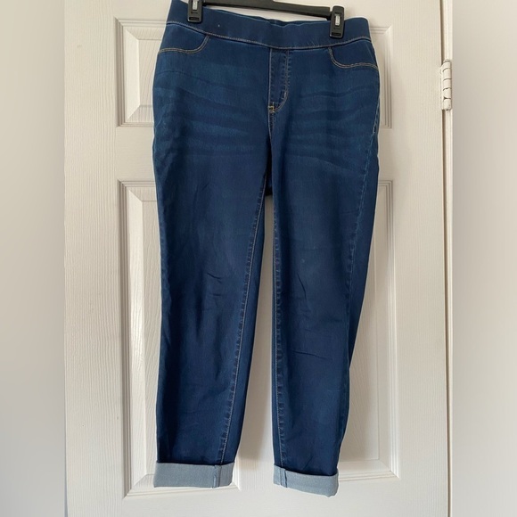 Denim 24/7 Blue Jeggings Size 12 - Picture 1 of 8